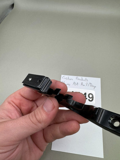 Custom Products Flame ASA Rail/Drop-Black