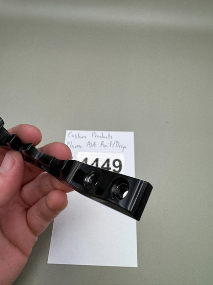 Custom Products Flame ASA Rail/Drop-Black