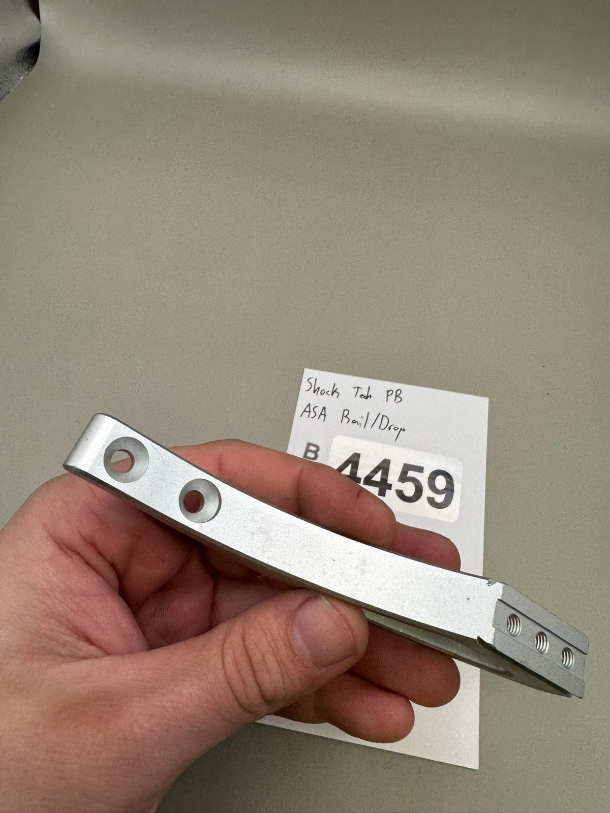 Shock Tech PB ASA Rail/Drop-Silver