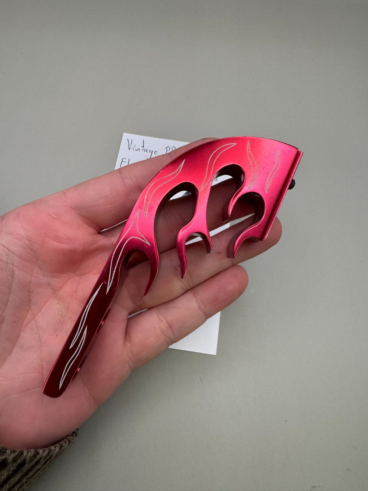 Vintage PB Flame ASA Rail/Drop-Red