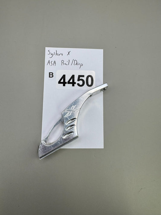 System X ASA Rail/Drop-Silver