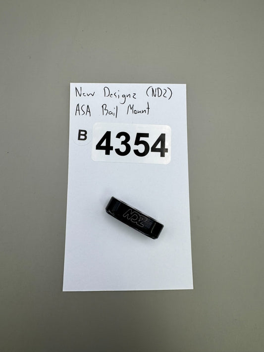 New Designz (NDZ) ASA Rail Mount-Black