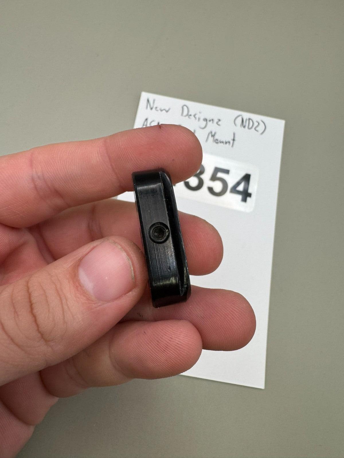 New Designz (NDZ) ASA Rail Mount-Black