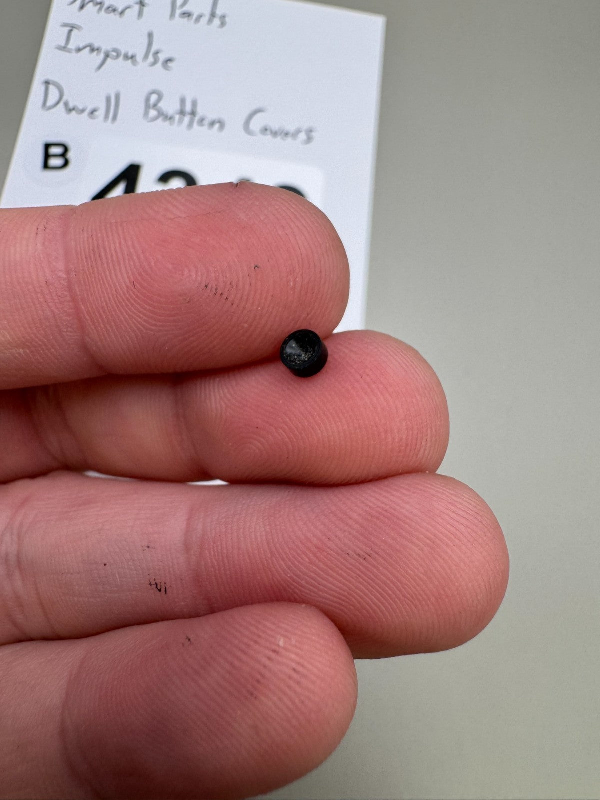 Smart Parts Impulse Dwell Button Covers-Black