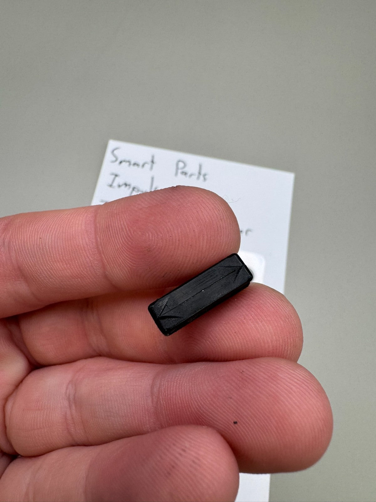Smart Parts Impulse Tray Button Cover-Black