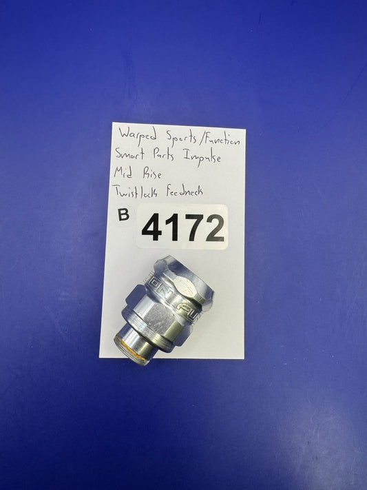 Warped Sports/Function Smart Parts Impulse Mid Rise Twist Lock Feedneck-Silver