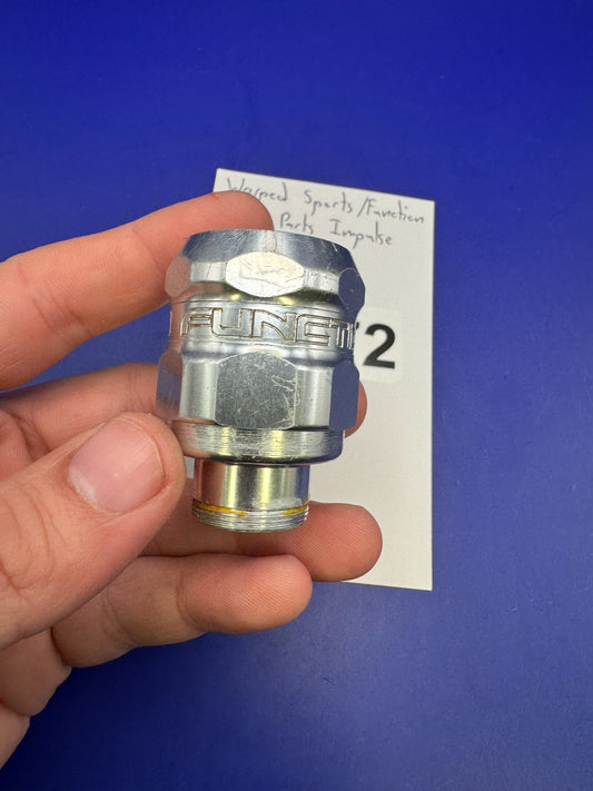 Warped Sports/Function Smart Parts Impulse Mid Rise Twist Lock Feedneck-Silver