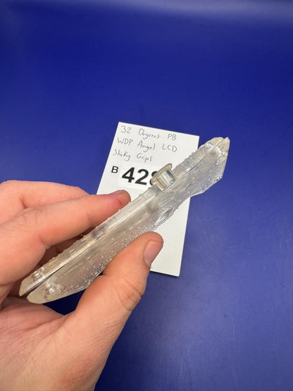 32 Degrees PB WDP Angel LCD Sticky Grips-Transparent