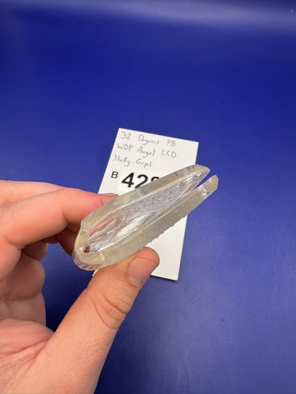 32 Degrees PB WDP Angel LCD Sticky Grips-Transparent