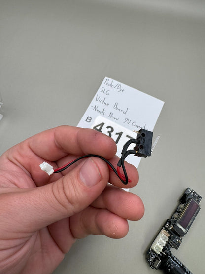 Proto/Dye SLG Virtue Board-Needs New 9V Connector