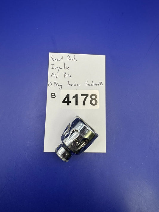 Smart Parts Impulse Mid Rise O Ring Tension Feedneck-Silver