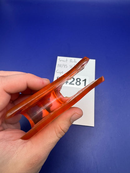 Smart Parts 1911/45 Style Grips-Dark Orange