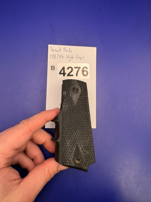 Smart Parts 1911/45 Style Grips-Black