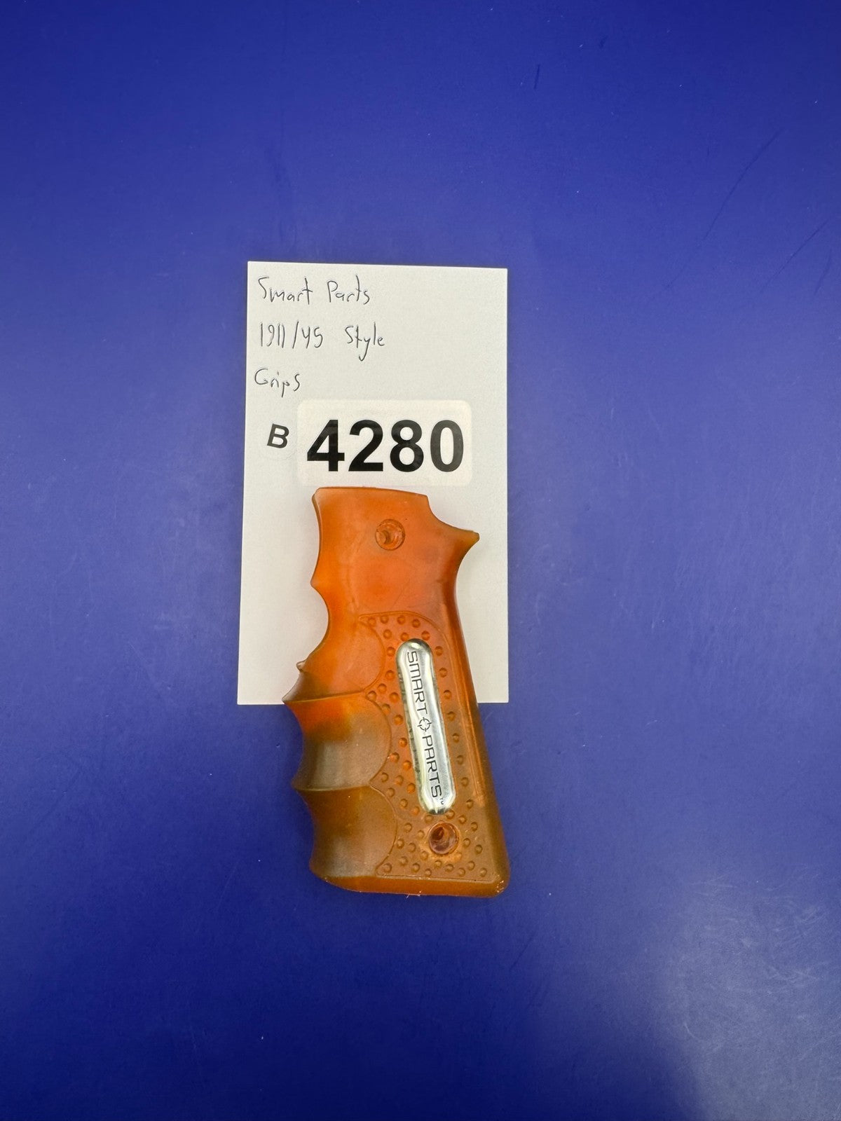 Smart Parts 1911/45 Style Grips-Orange