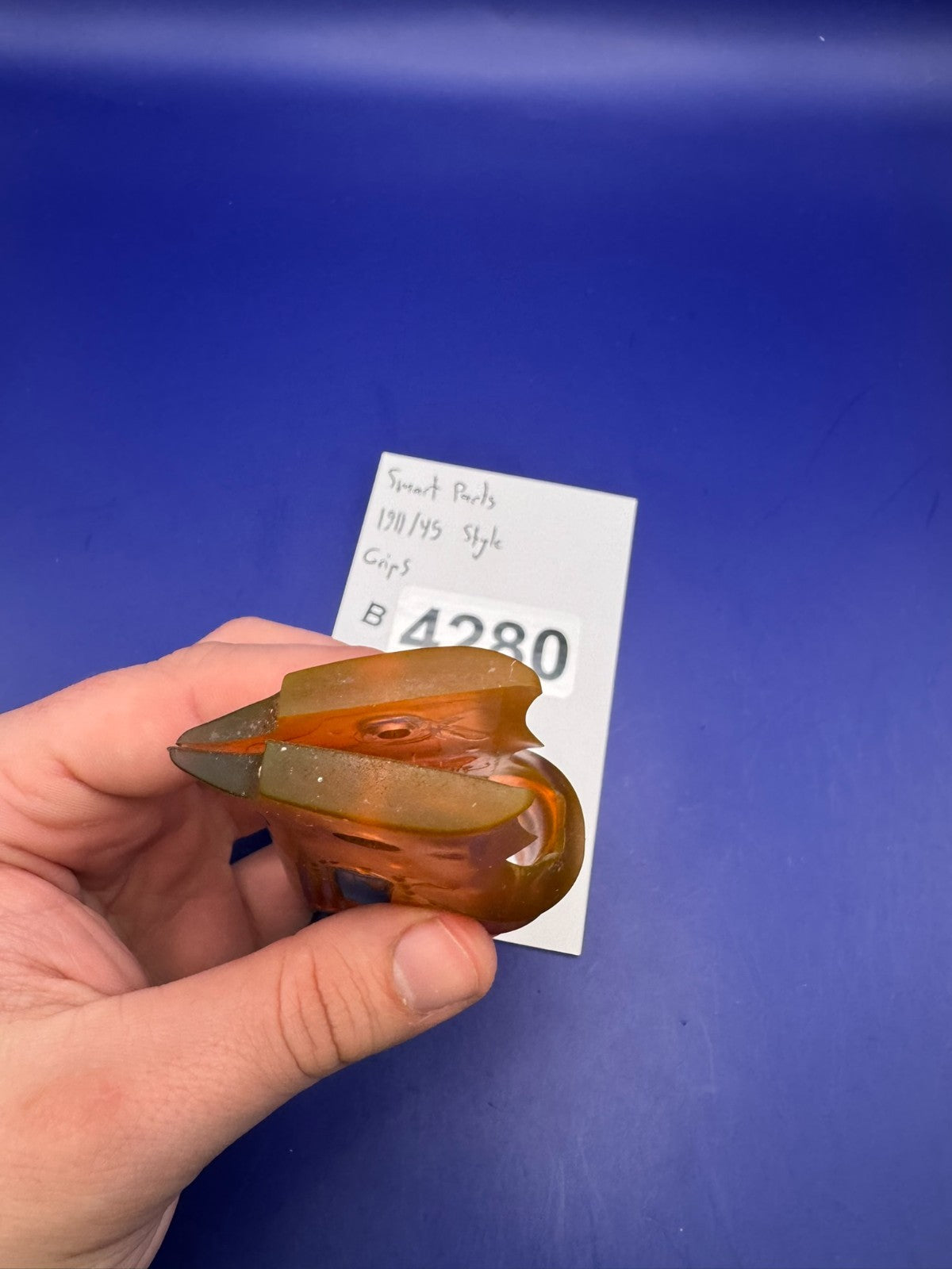 Smart Parts 1911/45 Style Grips-Orange