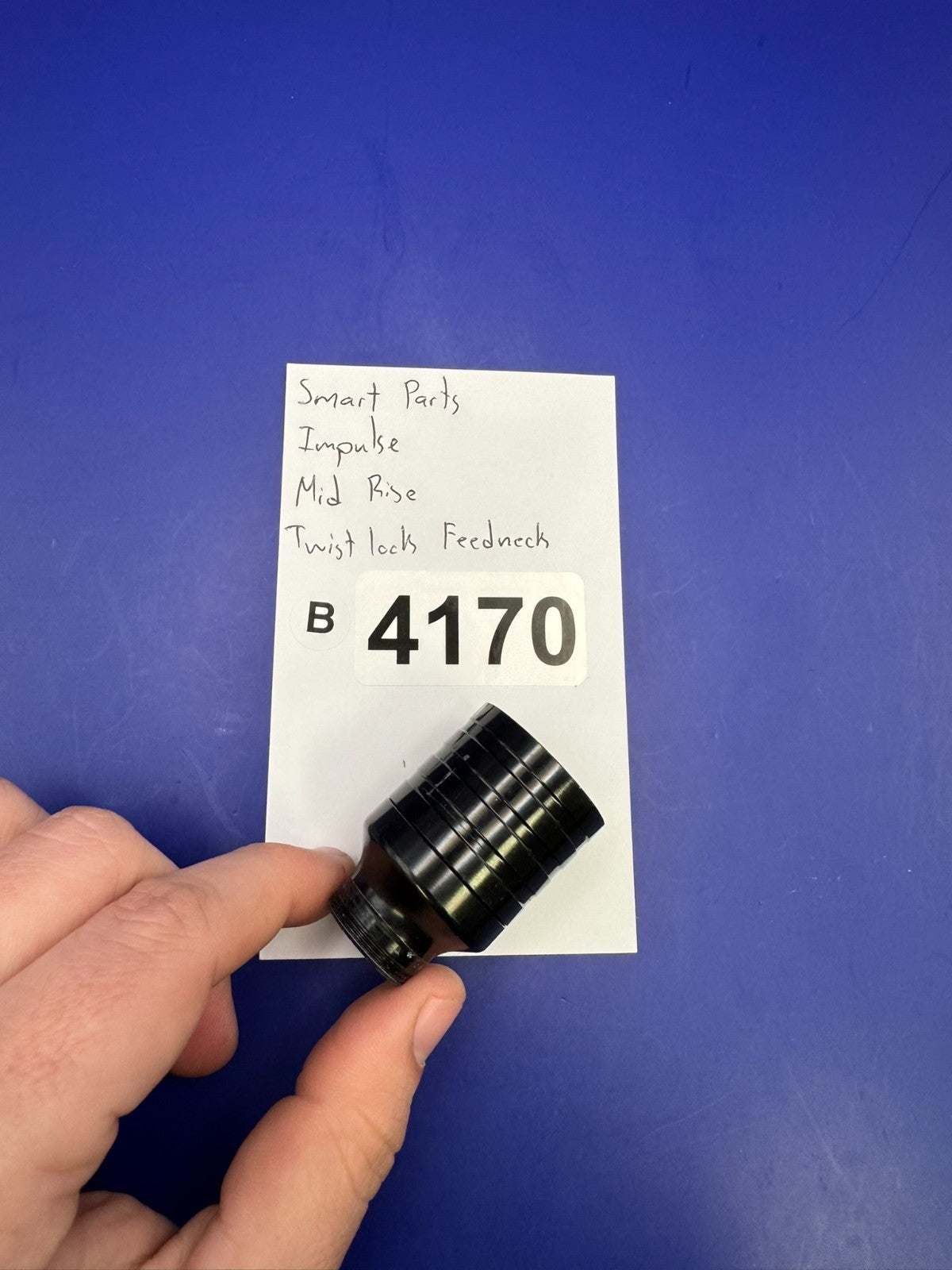 Smart Parts Impulse High Rise Twist Lock Feedneck-Black