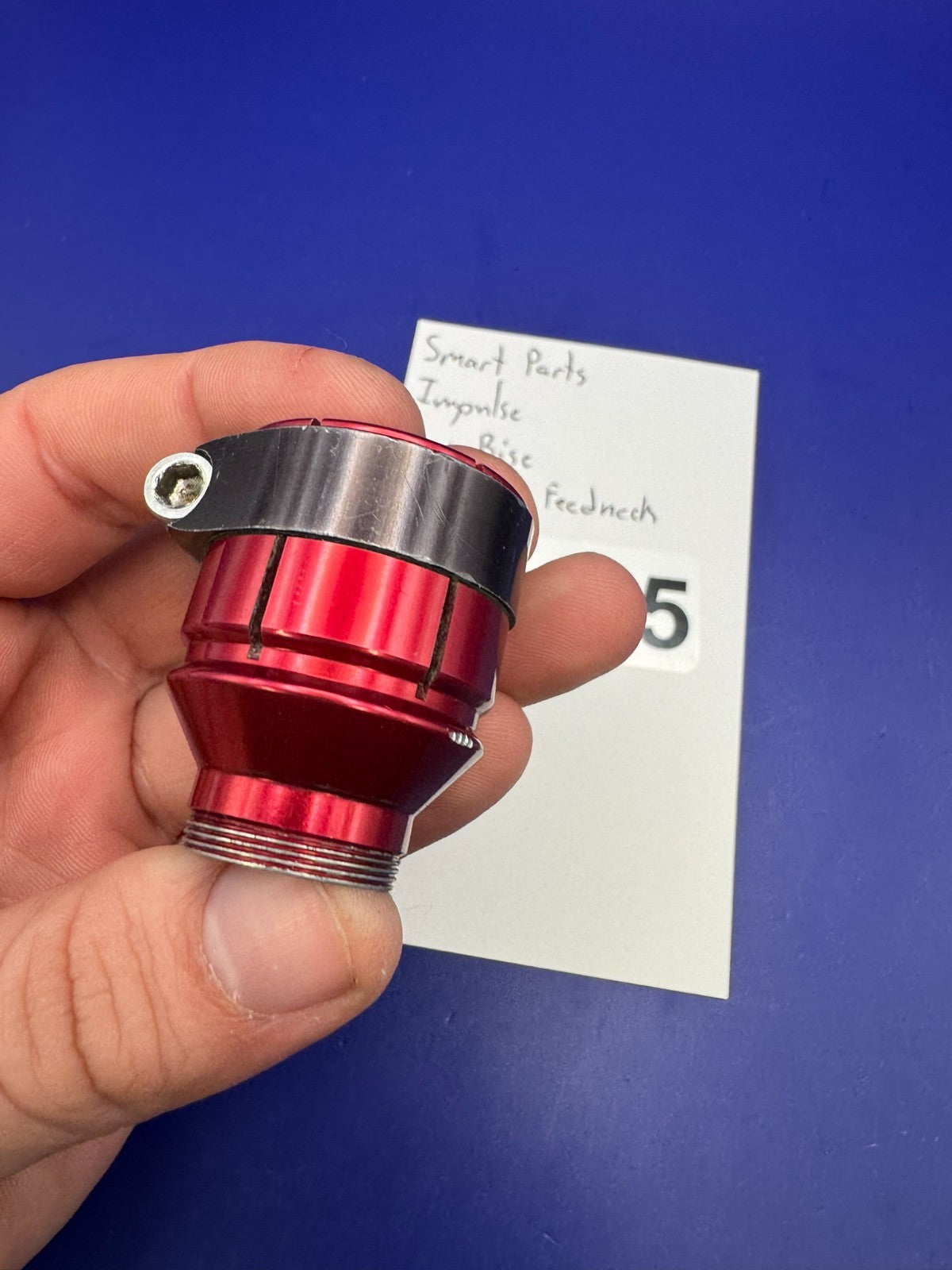 Smart Parts Impulse Low Rise Clamping Feedneck-Red