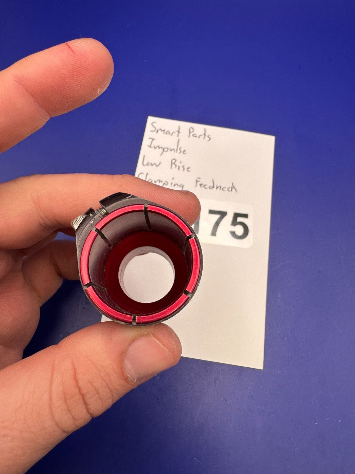 Smart Parts Impulse Low Rise Clamping Feedneck-Red