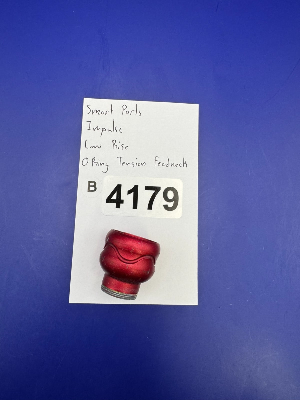 Smart Parts Impulse Mid Rise O Ring Tension Feedneck-Red