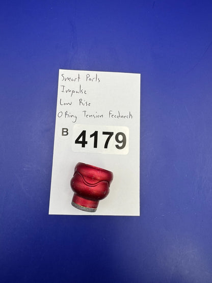 Smart Parts Impulse Mid Rise O Ring Tension Feedneck-Red