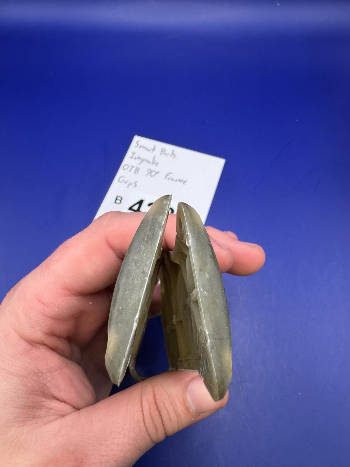 Smart Parts Impulse OTB 90' Frame Grips-Olive Green