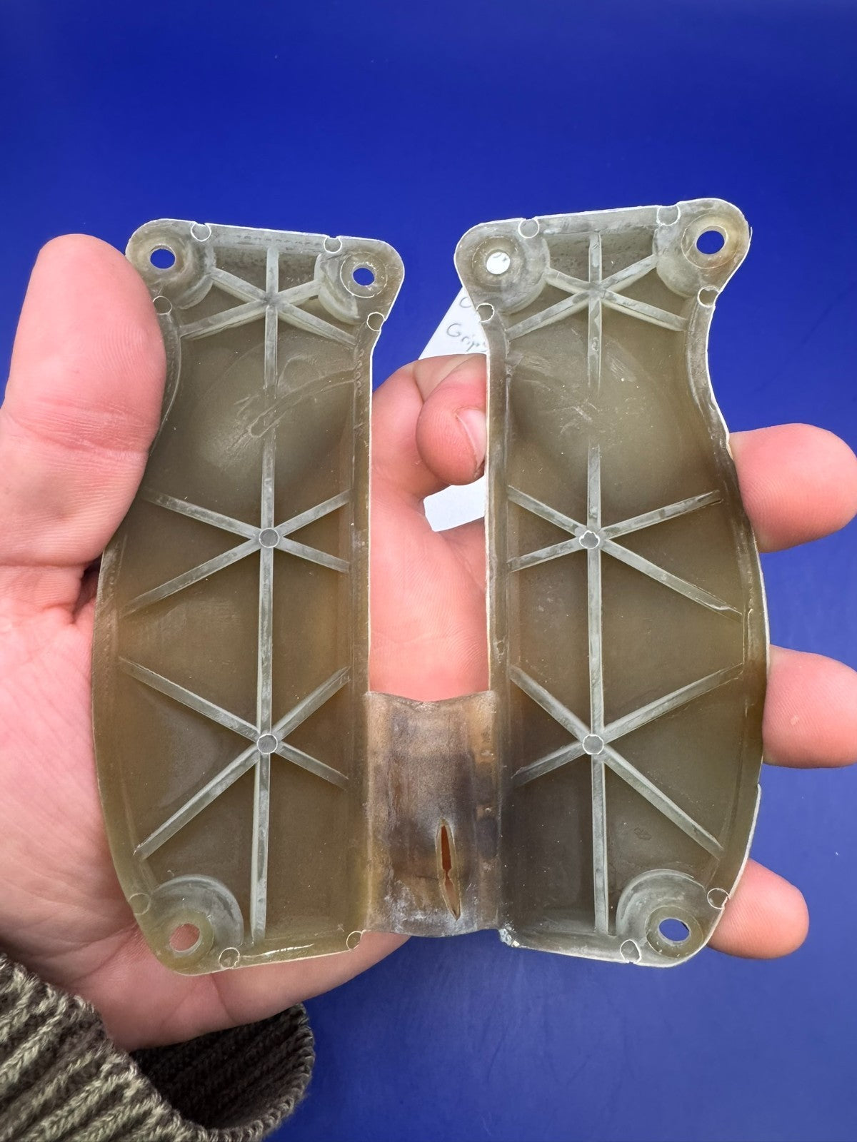 Smart Parts Impulse OTB 90' Frame Grips-Olive Green