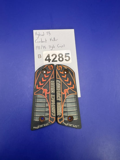 Hybrid PB Contract Killer 1911/45 Style Grips-MultiColor