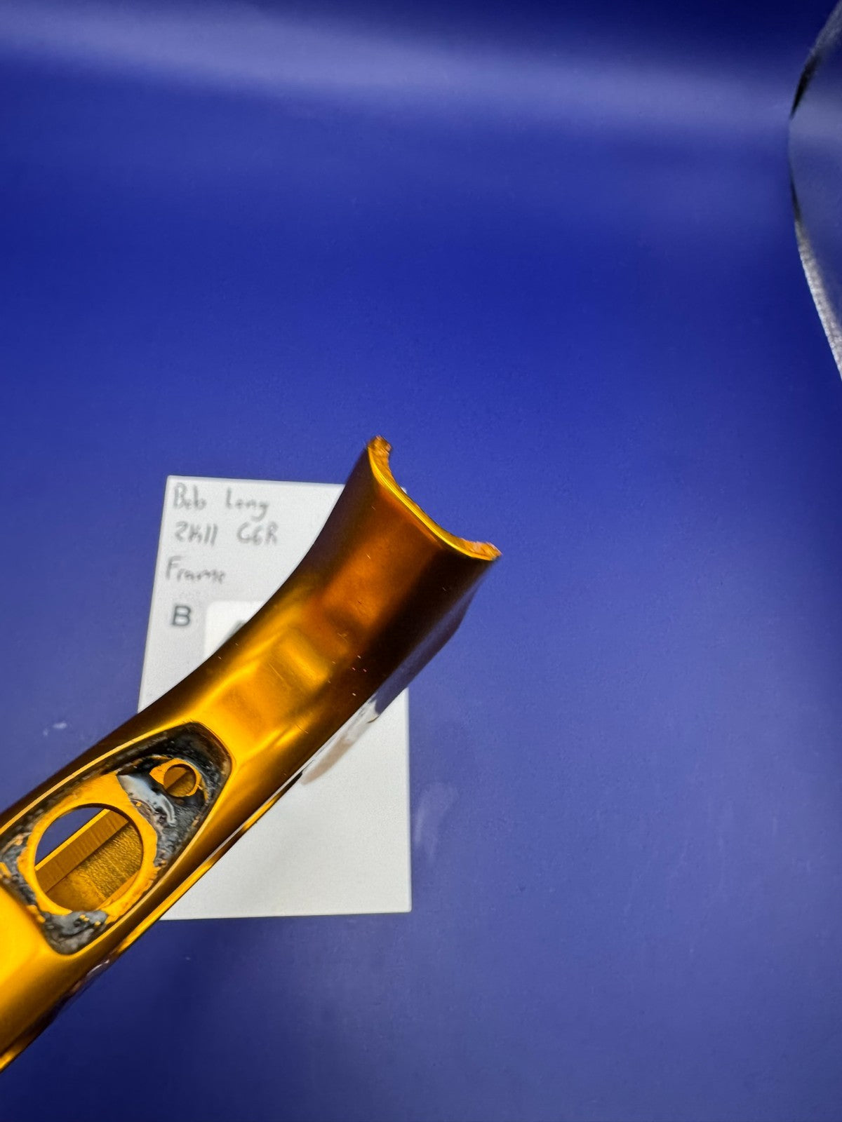 Bob Long 2K11 G6R Frame-Yellow