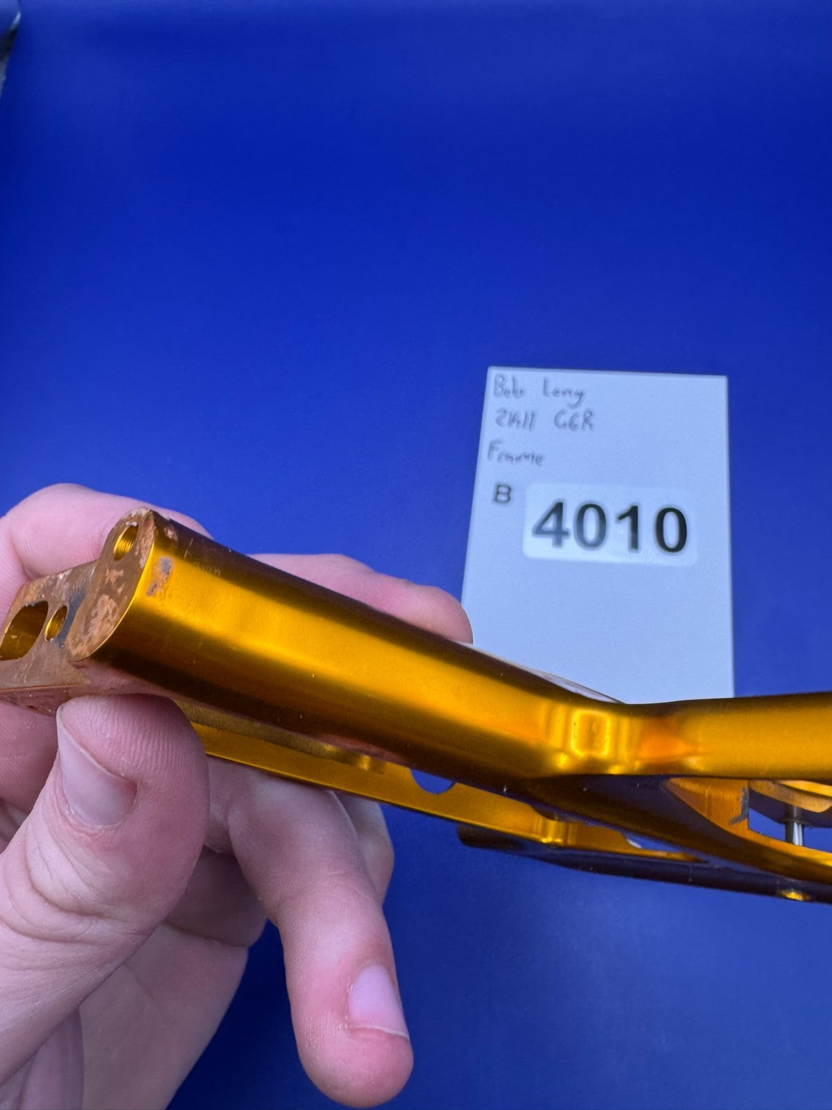 Bob Long 2K11 G6R Frame-Yellow