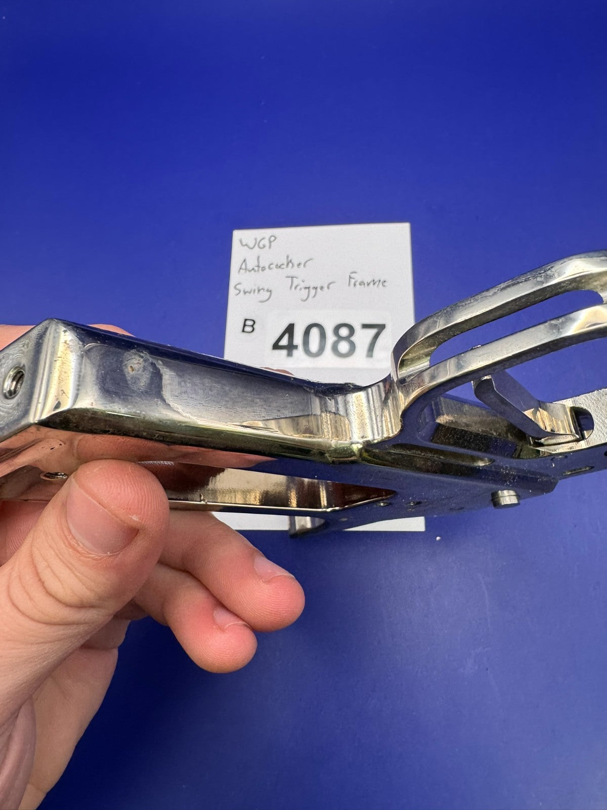 WGP Autococker Swing Trigger Frame-Silver