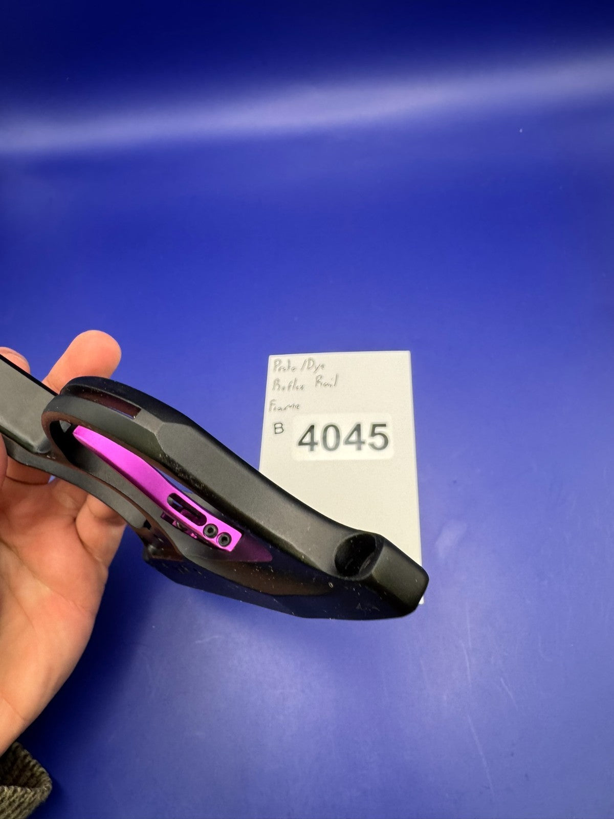 Proto/Dye Reflex Rail Frame-Black