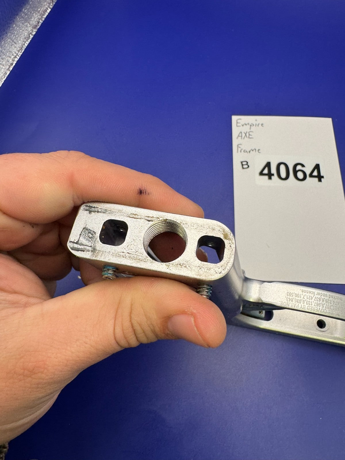 Empire AXE Frame-Silver