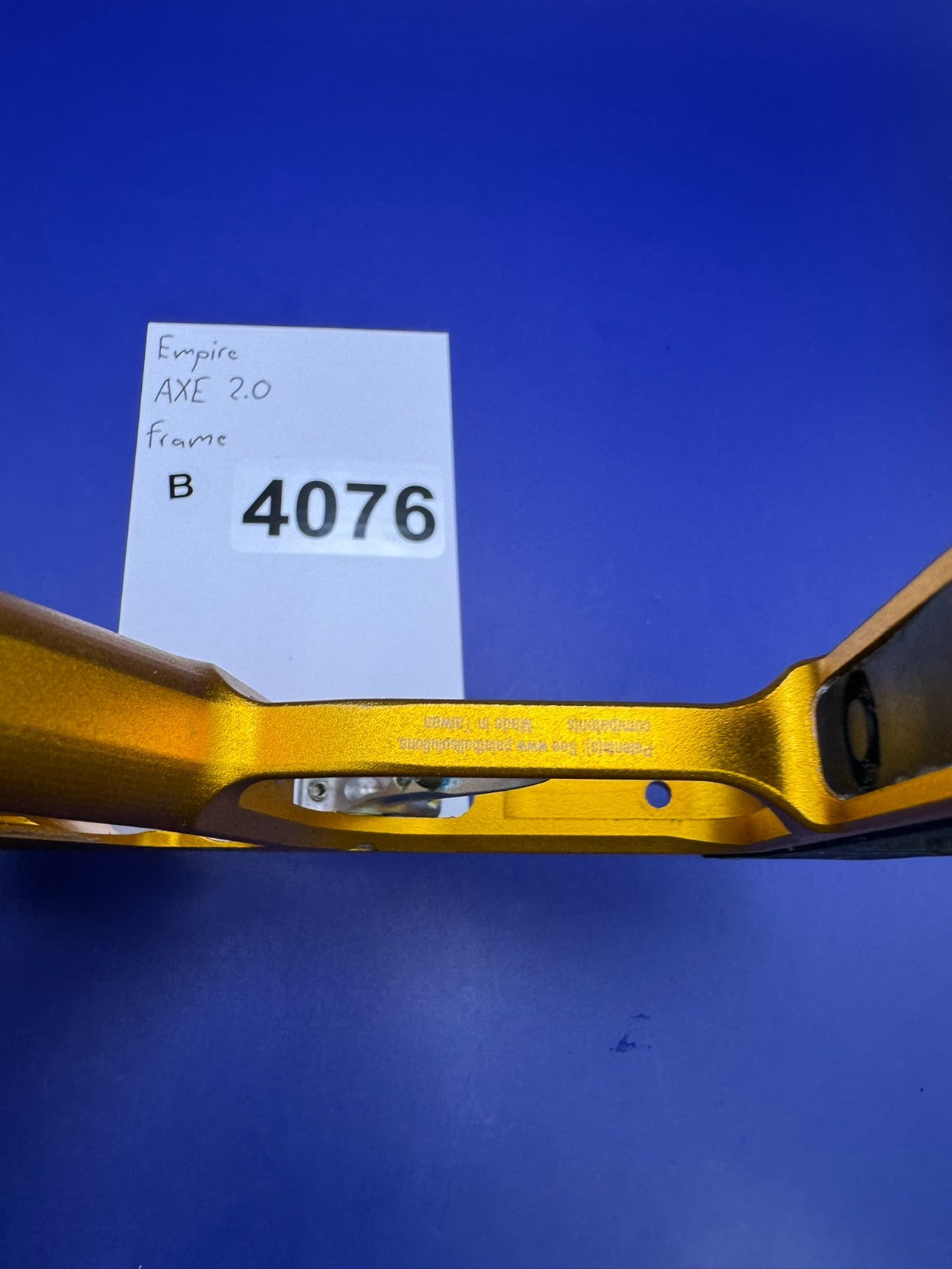 Empire AXE 2.0 Frame-Yellow