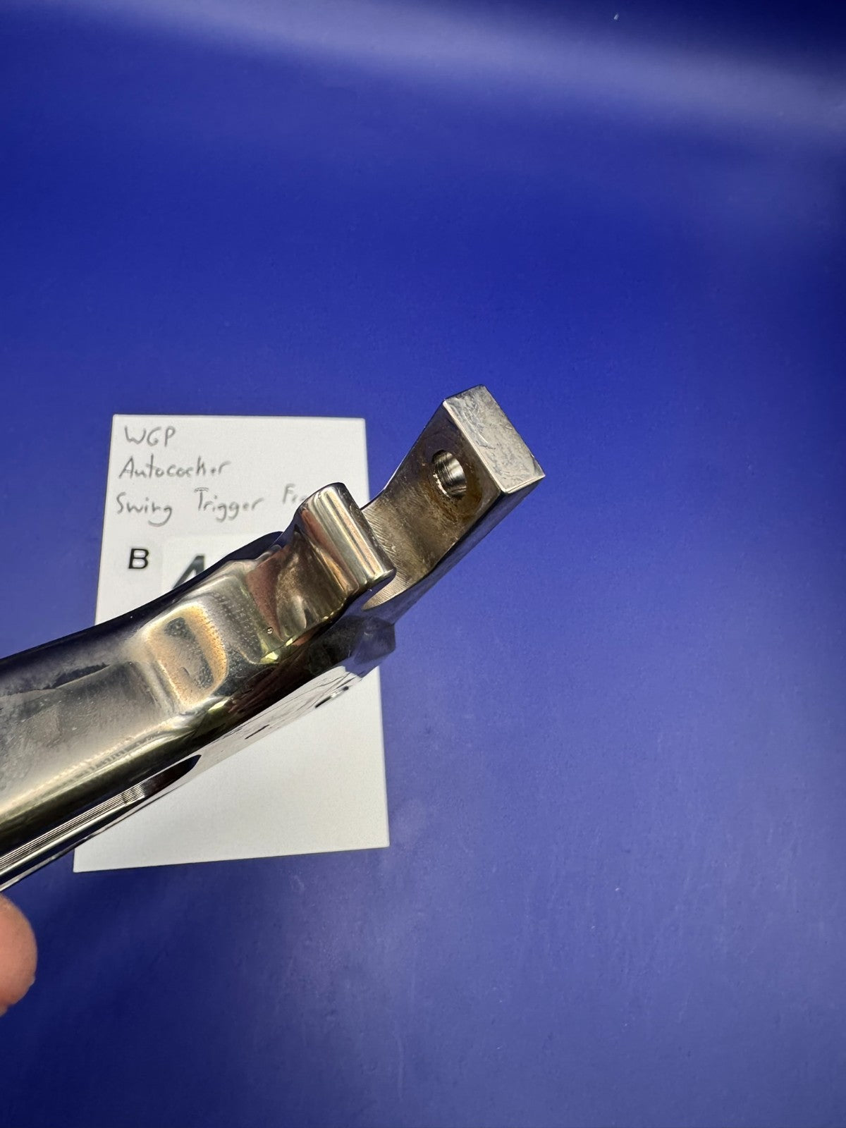 WGP Autococker Swing Trigger Frame-Silver