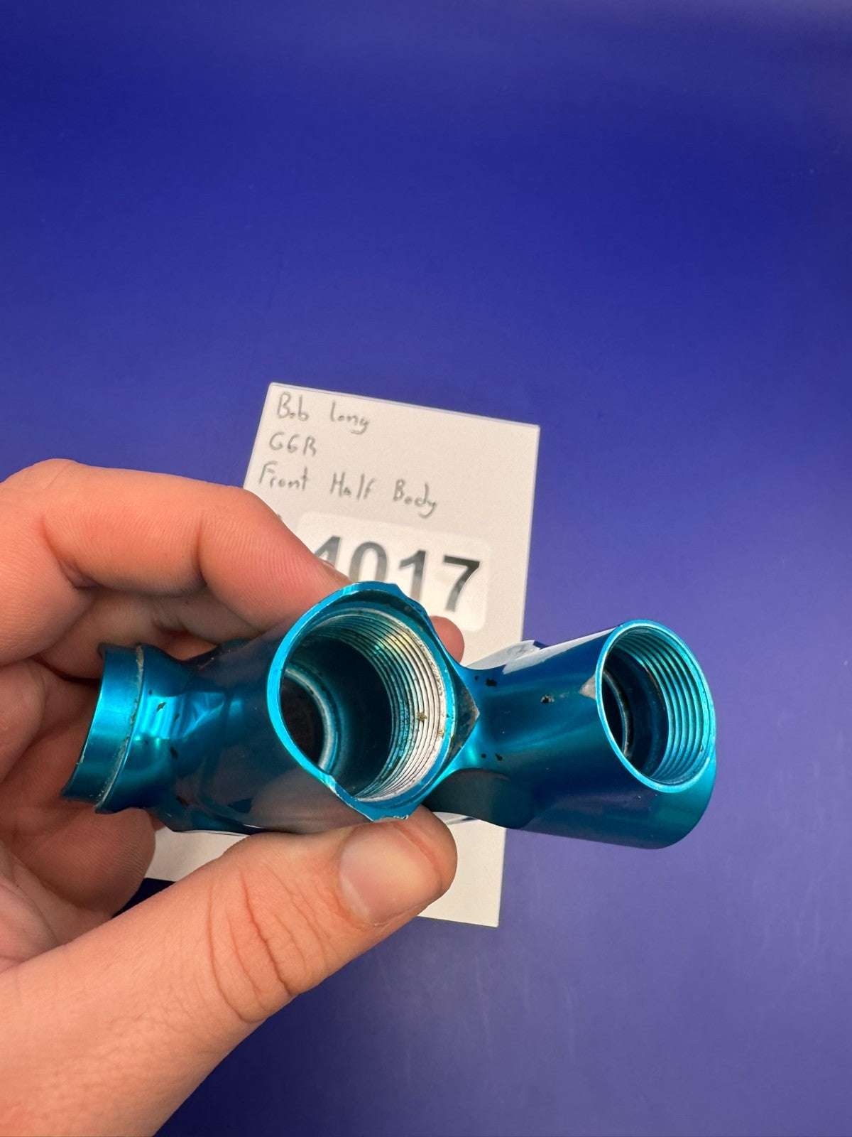 Bob Long G6R Front Half Body-Blue