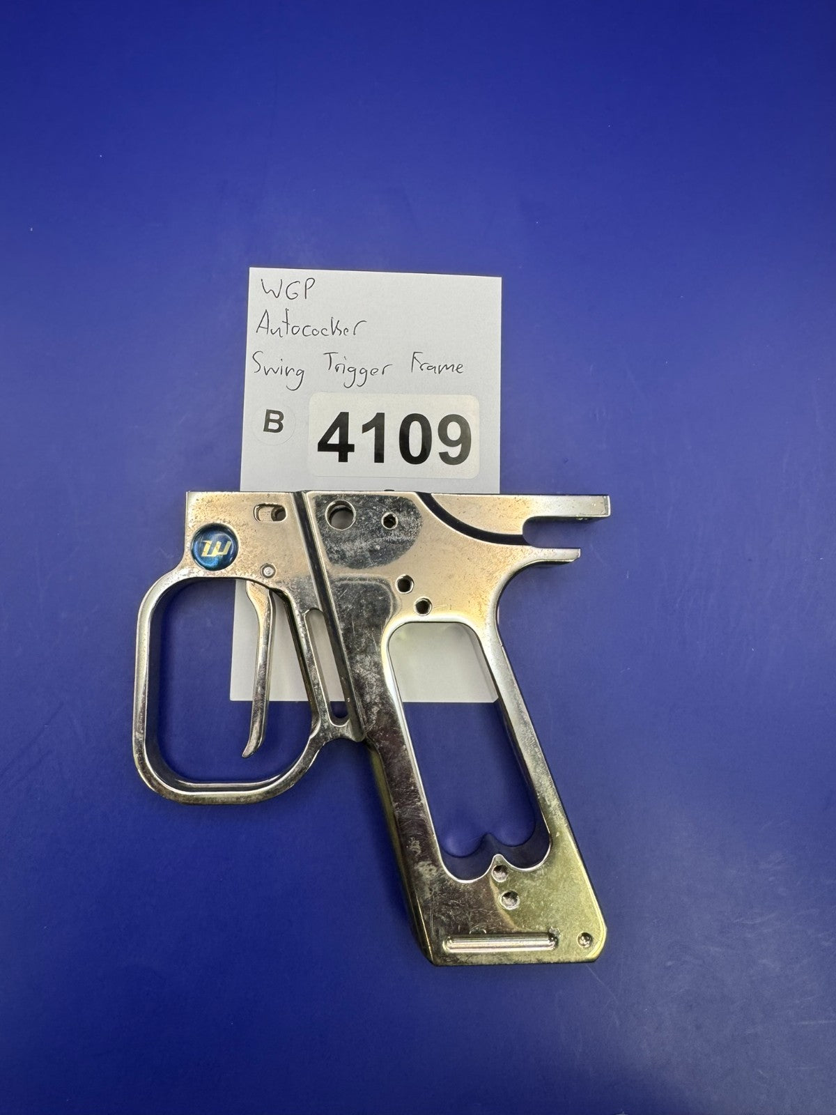 WGP Autococker Swing Trigger Paintball Marker Frame-Silver