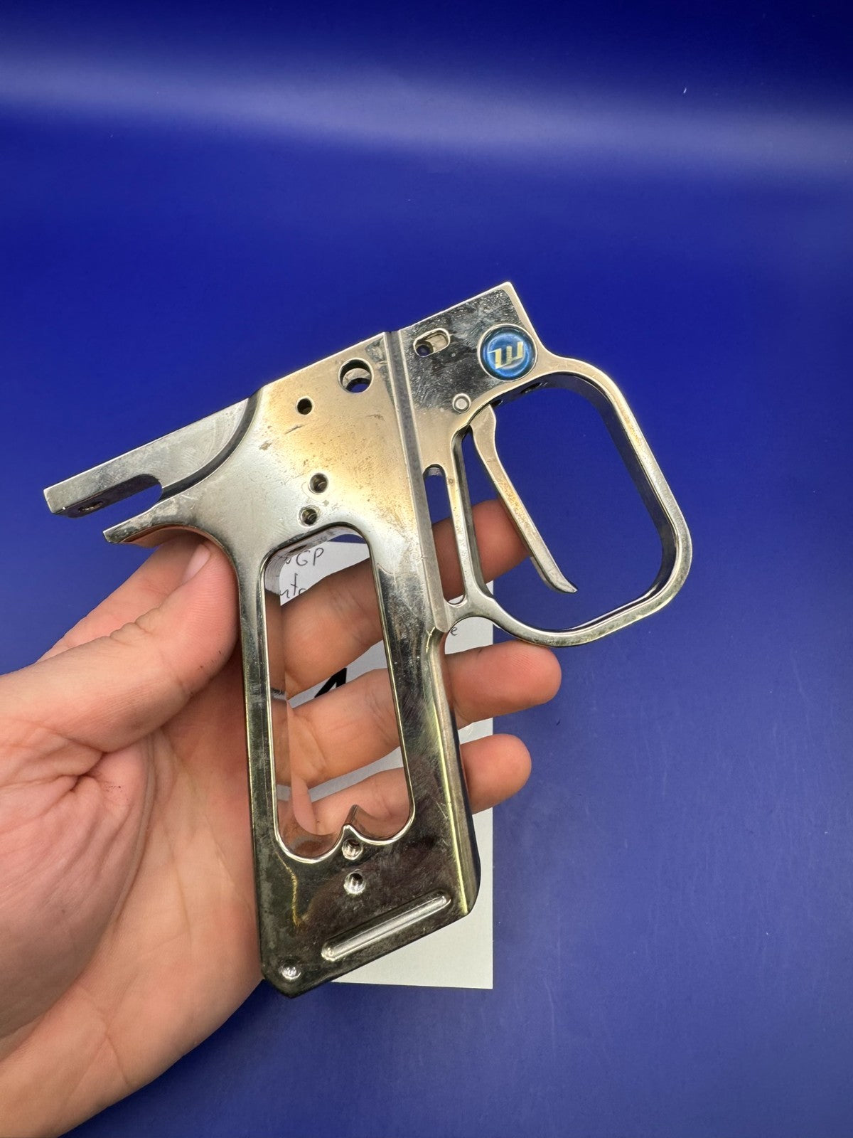 WGP Autococker Swing Trigger Paintball Marker Frame-Silver