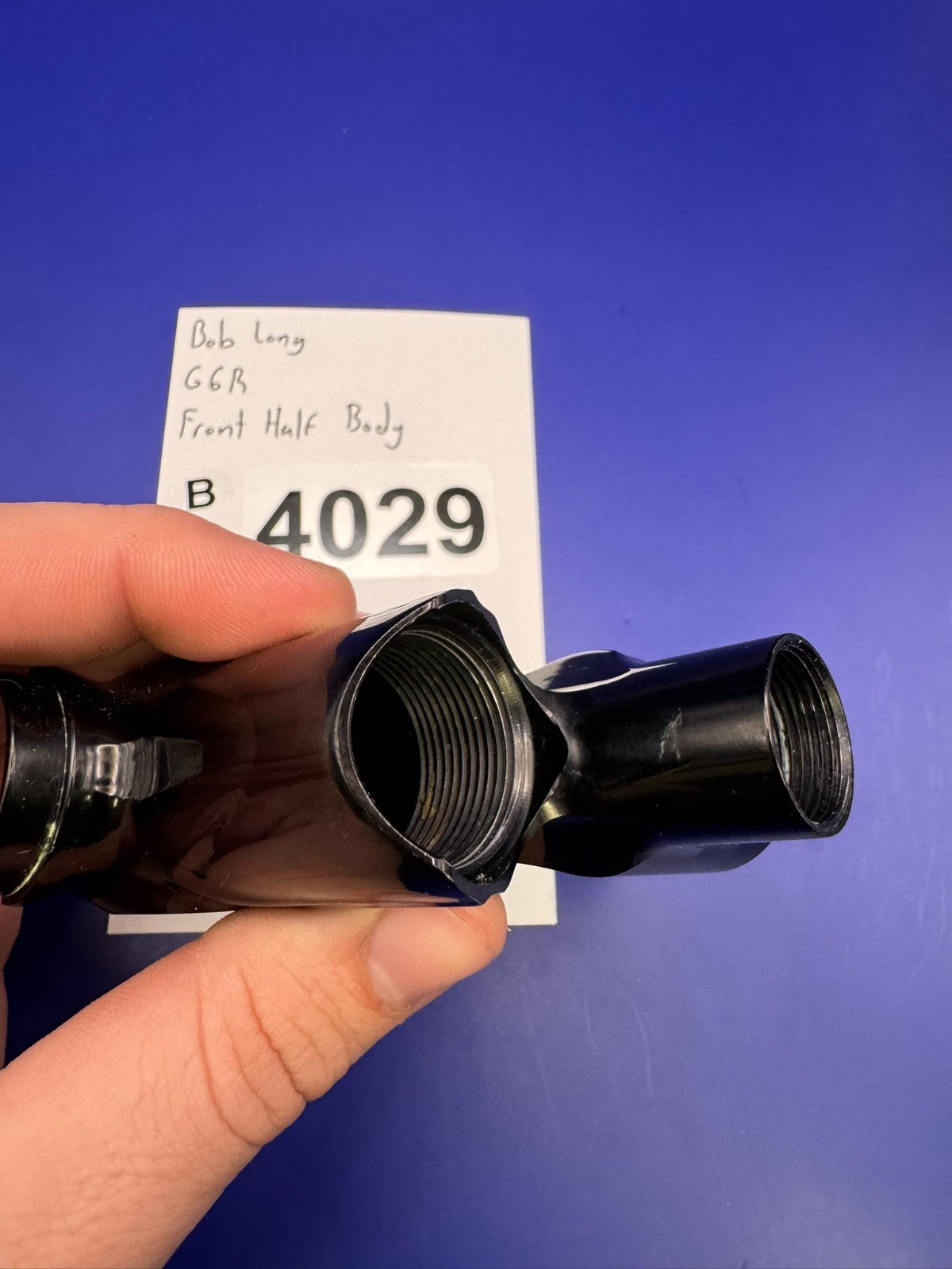 Bob Long G6R Front Half Body-Black