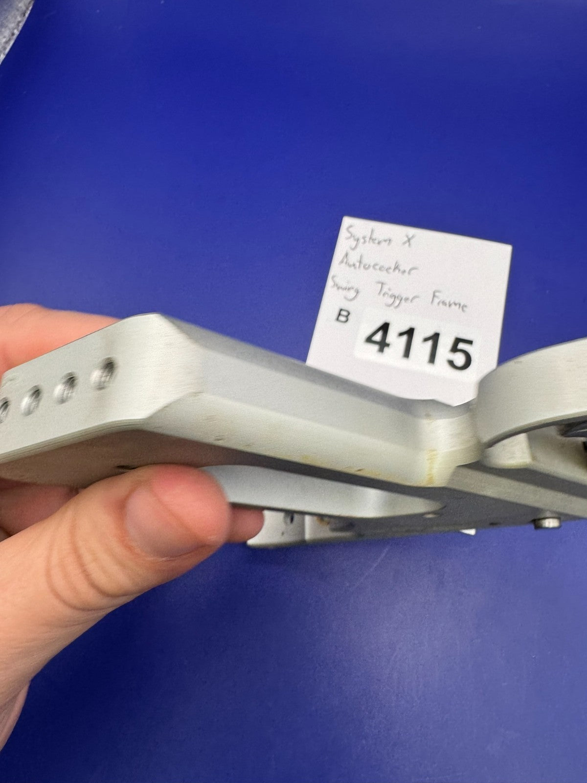 System X Autococker Swing Trigger Frame-Silver