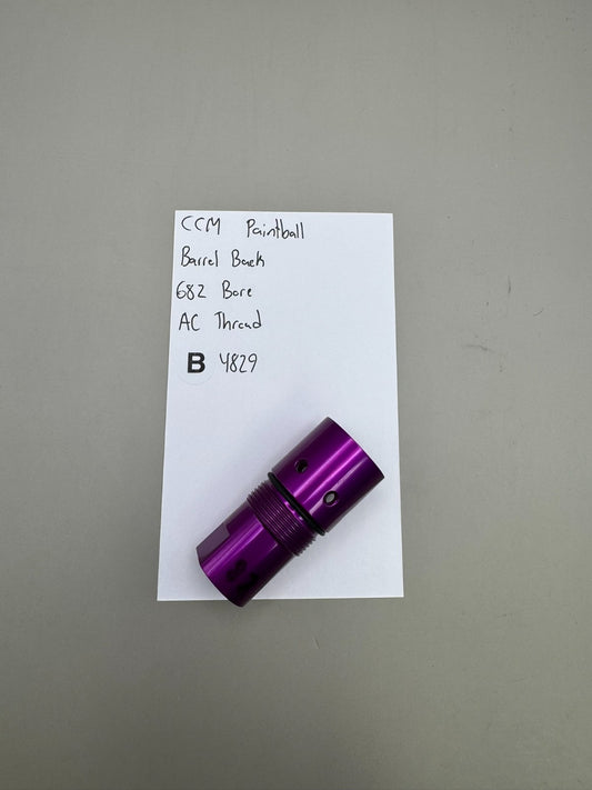 CCM Paintball Barrel Back 682 Bore AC Thread-Purple