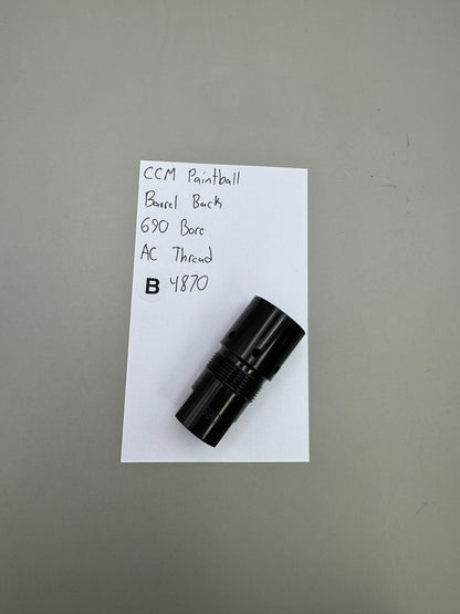 CCM Paintball Barrel Back 690 Bore AC Thread-Black