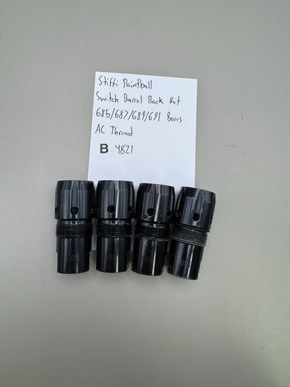 Stiffi Paintball Switch Barrel Back Kit 685/687/689/691 Bores AC Thread