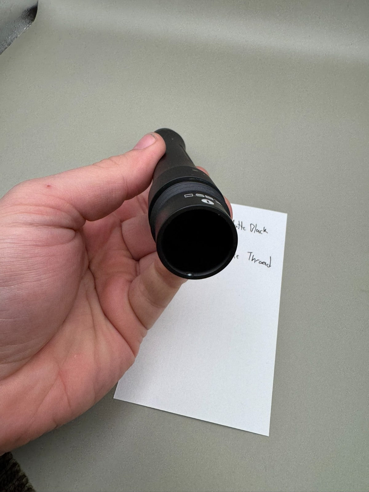 WDP Barrel Back-Matte Black 687 Bore Impulse/Ion/Luxe Thread