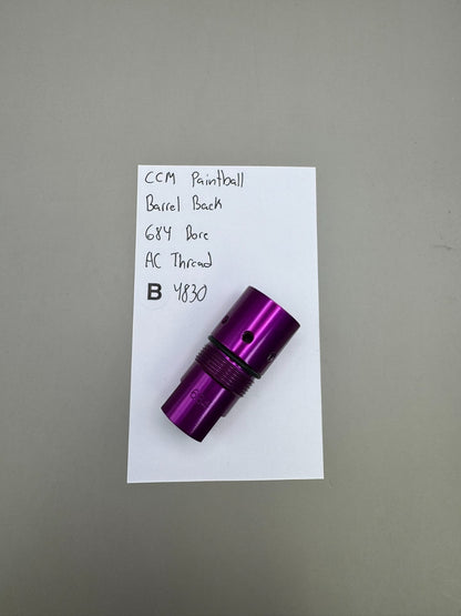 CCM Paintball Barrel Back 684 Bore AC Thread-Purple