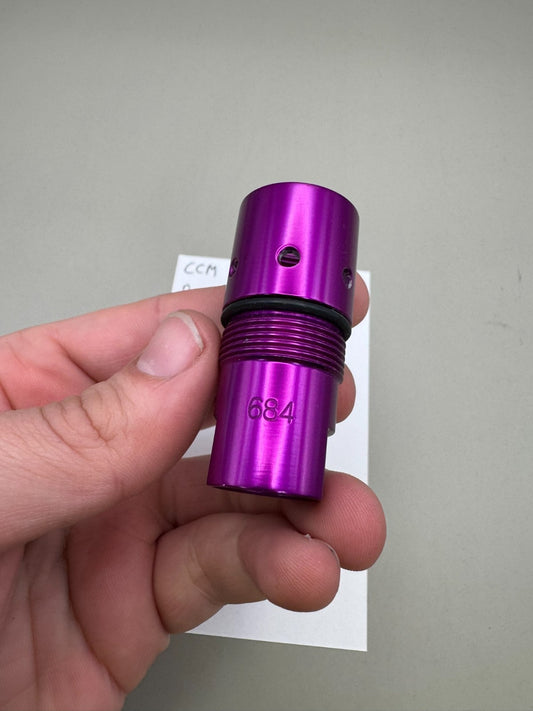CCM Paintball Barrel Back 684 Bore AC Thread-Purple