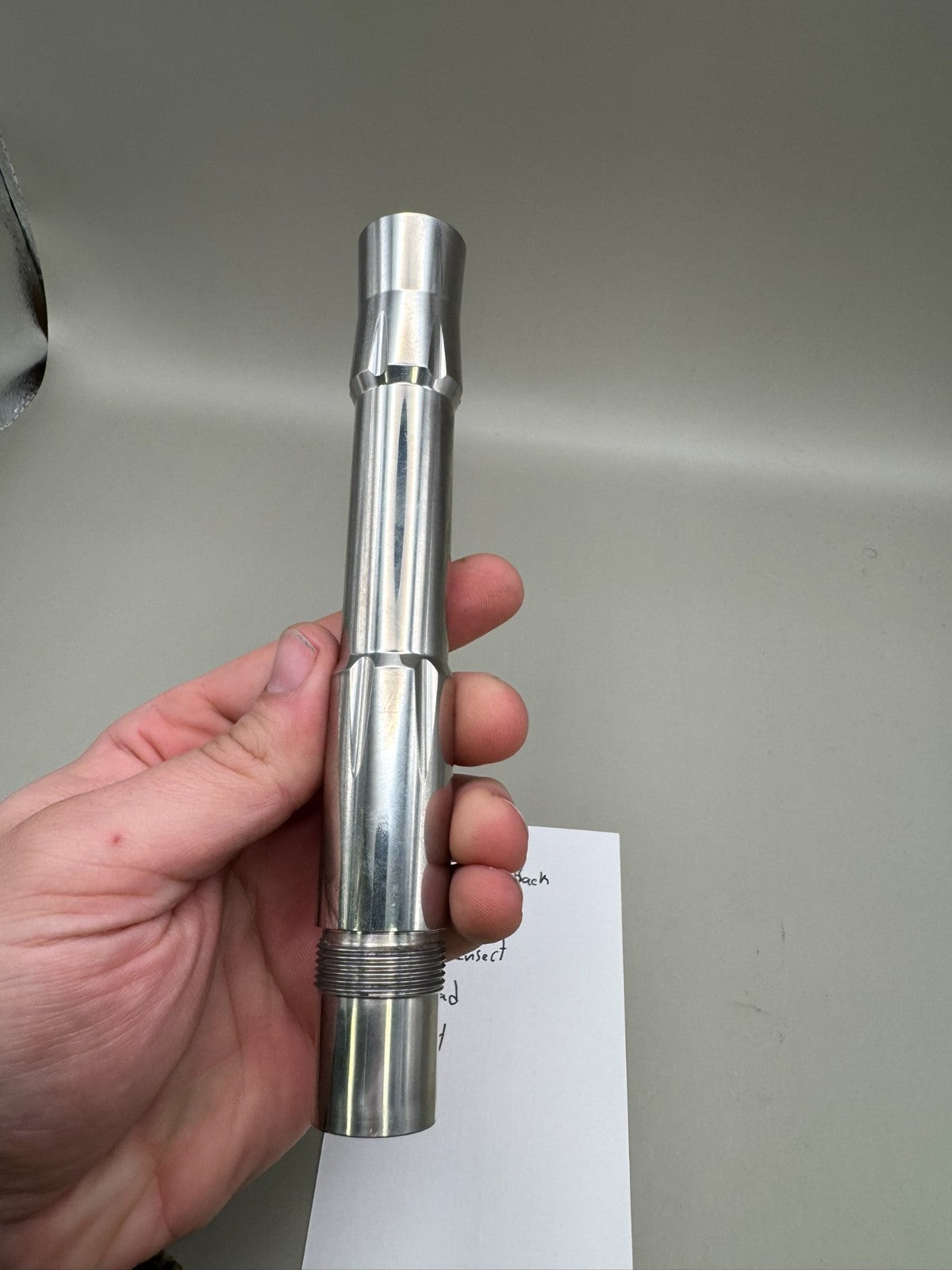 Power Lyte PB Seepter Paintball Barrel Back Stainless 688 Bore Insert AC Thread