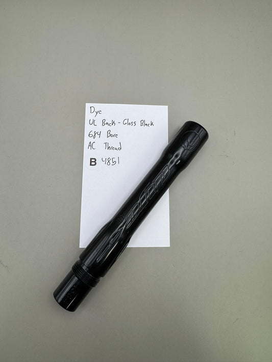 Dye UL Back-Gloss Black 684 Bore AC Thread