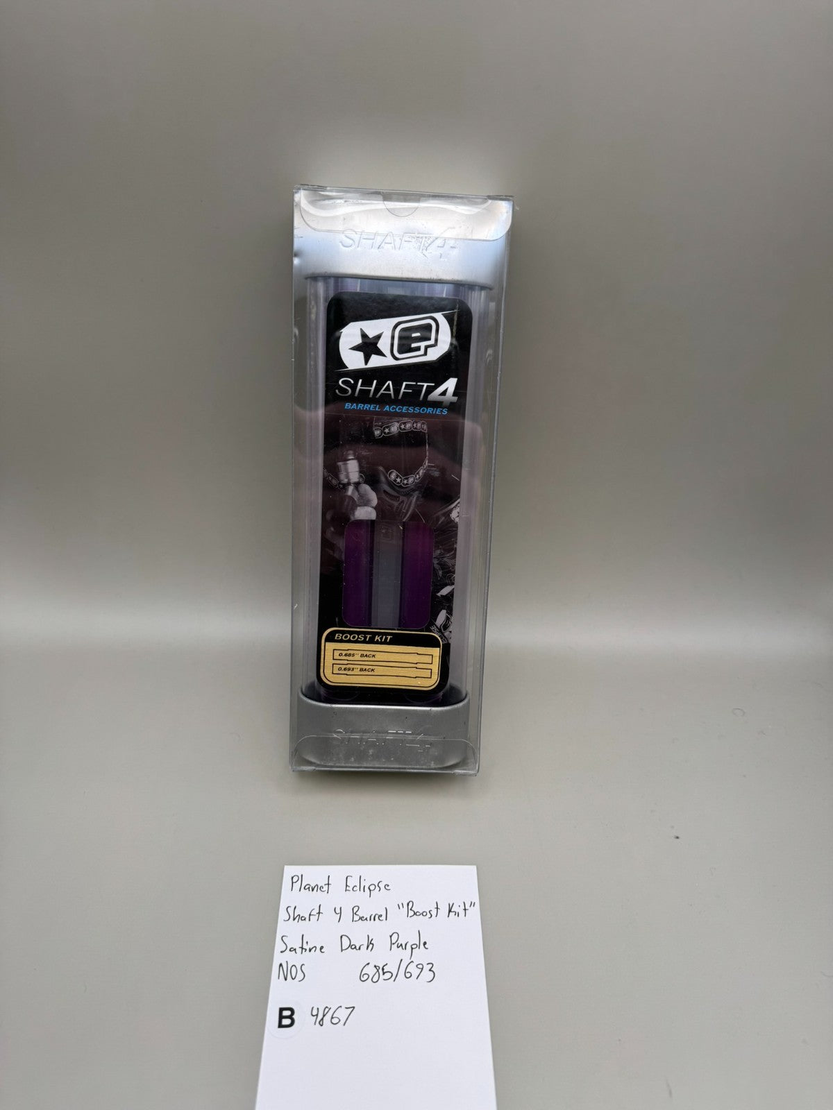 Planet Eclipse Shaft 4 Barrel "Boost Kit" Satine Dark marine Purple NOS 685/693