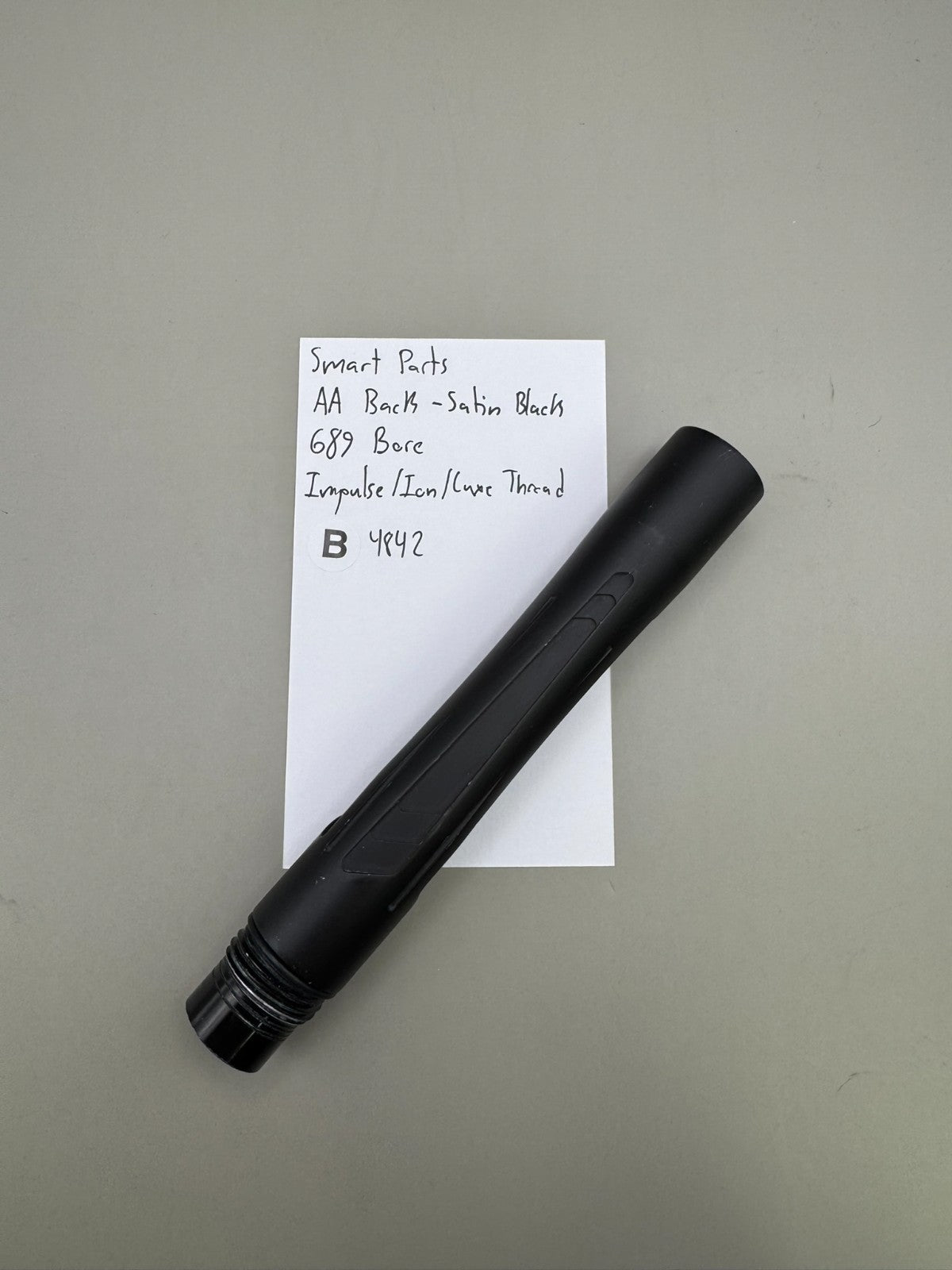 Smart Parts AA Back-Satin Black 689 Bore Impulse/Ion/Luxe Thread