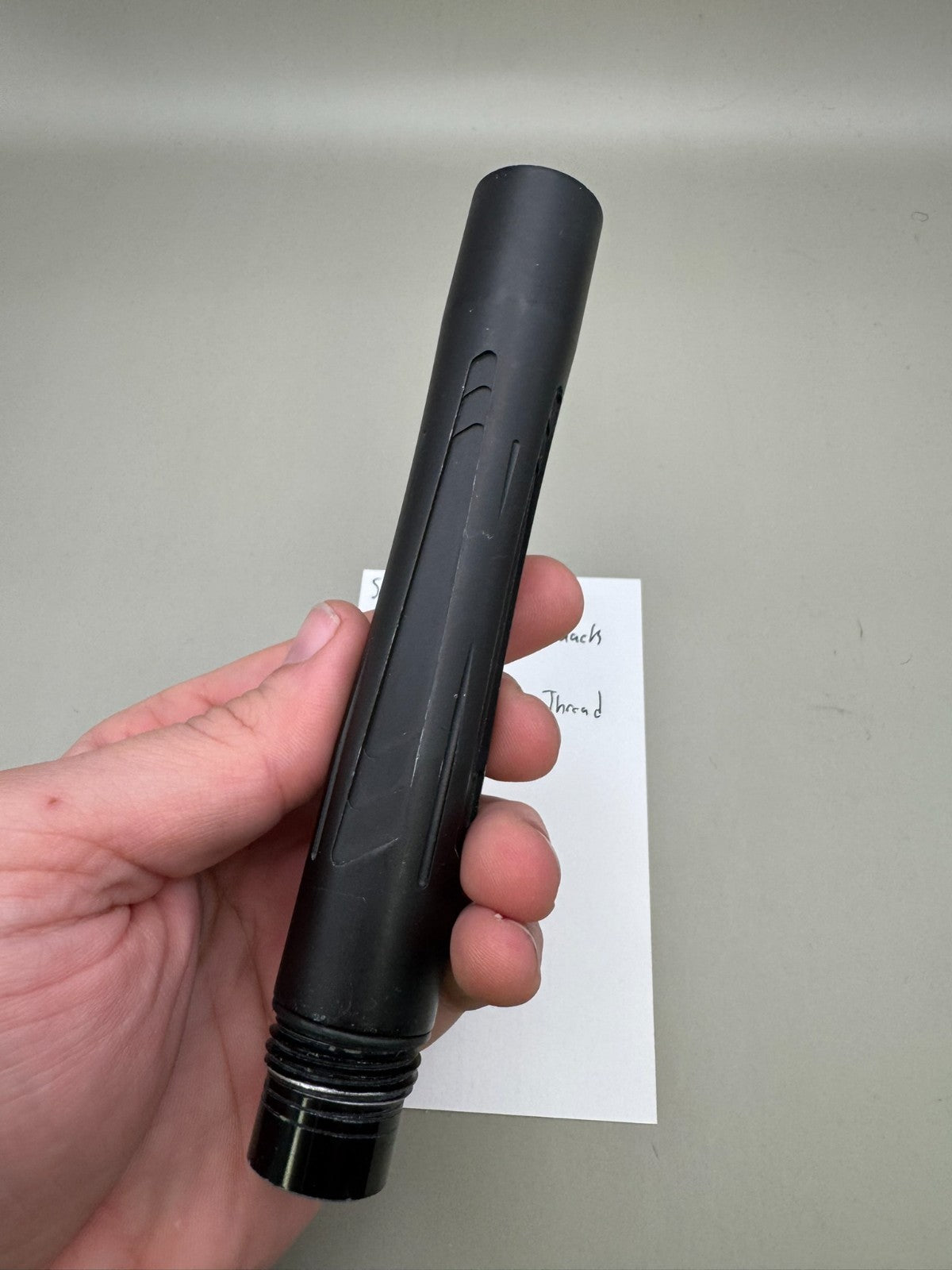 Smart Parts AA Back-Satin Black 689 Bore Impulse/Ion/Luxe Thread